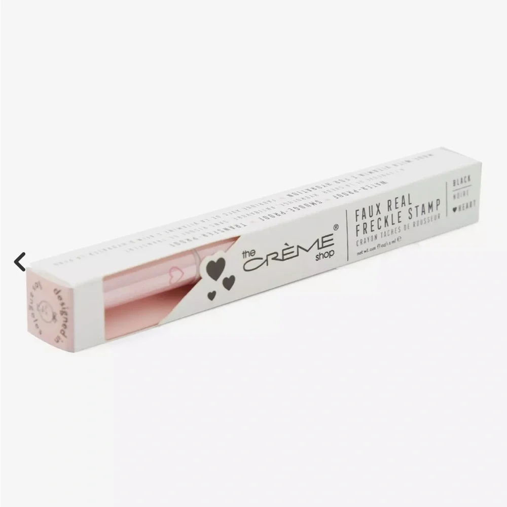3/$15 🌼 The Crème Shop Faux Real Freckle Heart Stamp - Black